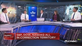 Dow drops 1100 points continues fastest 10 drop in history [upl. by Ynnod147]