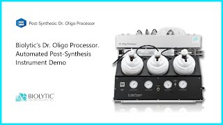 Dr Oligo Processor The automated DNA RNA oligonucleotide purification instrument [upl. by Fuchs]