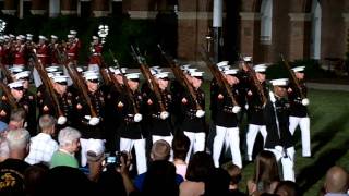 US Marines On Parade Pass in Review  13 [upl. by Mensch366]