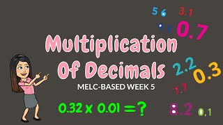 MULTIPLICATION OF DECIMALS  GRADE 6 [upl. by Nimaynib]