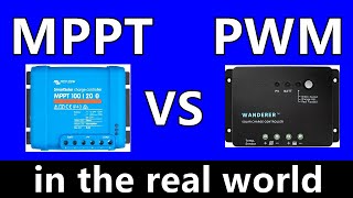 MPPT vs PWM Fast comparison for offgrid solar [upl. by Reddin]