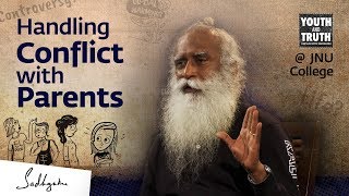 How Do We Handle Conflict With Parents – Sadhguru [upl. by Pubilis383]