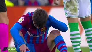 Gavi head injury vs Betis [upl. by Winstonn]