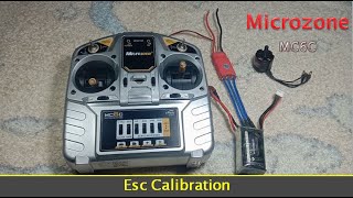 Microzone MC6C Esc Calibration for beginner  Microzone Mc6c Calibration [upl. by Jordon530]