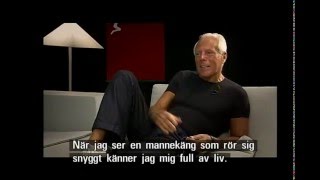 Giorgio Armani interview [upl. by Latricia]