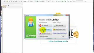 How to create a Website Project in CoffeeCups HTML Editor [upl. by Bernie]