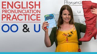 English Pronunciation Practice OO amp U [upl. by Nonarb]