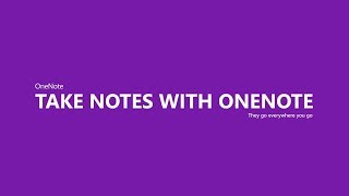 How to take notes with Microsoft OneNote [upl. by Dami]