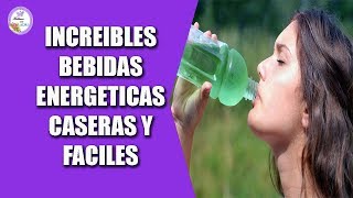 10 increíbles bebidas energéticas caseras y fáciles [upl. by Chubb891]