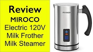 Review Miroco Milk Frother  How to make froth milk at home [upl. by Rehpitsirhc]