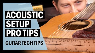 Acoustic Guitar Setup Guide  Guitar Tech Tips  Ep 27  Thomann [upl. by Filipe]