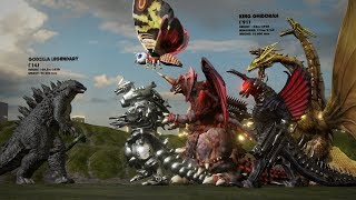 EVOLUTION of GODZILLA MONSTERS Size Comparison [upl. by Vander]