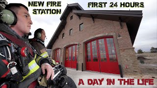 First 24 Hours in a New Fire Station  A Day in the Life [upl. by Lokim]