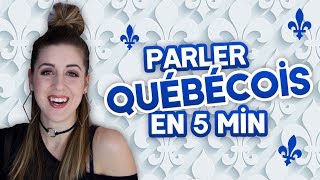 PARLER QUÉBÉCOIS EN 5 MINUTES  DENYZEE [upl. by Raymond]