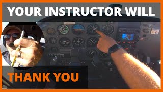 Three Basics to INSTANTLY impress your Flight Instructor [upl. by Hyrup]