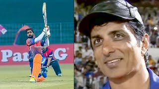 Back To Back EPIC SIXES By Hardy Sandhu In The Last Over Excites Punjab De Sher Team [upl. by Cirtap245]