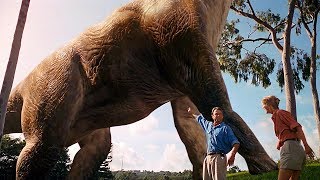 Brachiosaurus Scene  Welcome to Jurassic Park  Jurassic Park 1993 Movie Clip HD [upl. by Anderea]