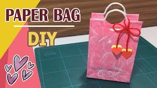 DIY  Paper Bag Tutorial 03 [upl. by Itaws]