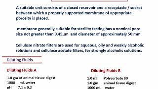 Sterility Testing of Pharmaceuticals [upl. by Iruj]