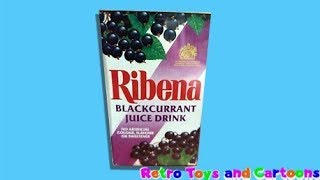 Ribena Blackcurrant Drink 1982 Commercial Retro Toys and Cartoons [upl. by Mccoy]