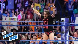 Top 10 SmackDown LIVE moments WWE Top 10 July 17 2018 [upl. by Chico104]