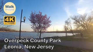 【4K60】 Walking  Overpeck County Park in Leonia New Jersey [upl. by Dorahs]