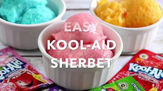 Easy Kool Aid Sherbet [upl. by Jaunita559]