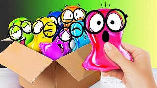 6 Weird DIY Toys and Slime Sam [upl. by Francklin]