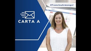 CARTA A FRANCINA ARMENGOL [upl. by Melba72]