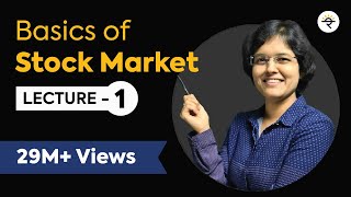 Basics of Stock Market For Beginners Lecture 1 By CA Rachana Phadke Ranade [upl. by Butcher]