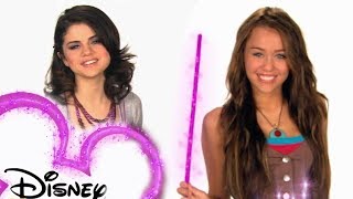 Watch Selena Gomez Miley Cyrus and More Disney Stars Make Their First Wand Intros [upl. by Young]