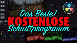 Das BESTE KOSTENLOSE SCHNITTPROGRAMM 2020  DaVinci Resolve [upl. by Ariday]