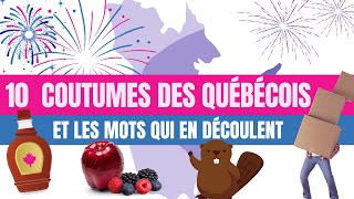 10 coutumes particulières des Québécois [upl. by Halilahk319]