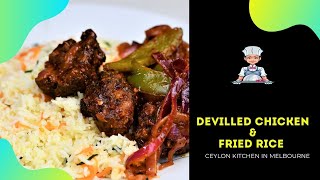 Fried Rice amp Devilled Chicken [upl. by Bully]