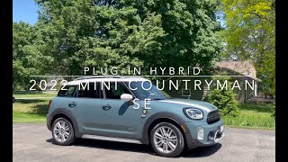 2022 MINI Cooper Countryman SE Plugin Hybrid PHEV in Sage Green HD 1080p [upl. by Ellerihs]