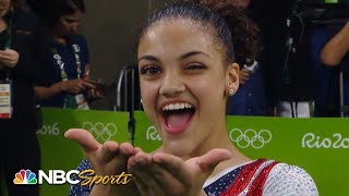 Every Laurie Hernandez medalwinning performance from Rio 2016  NBC Sports [upl. by Ahsyek7]