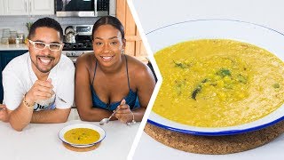 How To Make Trini Dhal  Foodie Nation [upl. by Etnuahc]