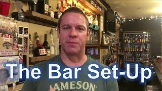 Become a Bartender  The Bar SetUp [upl. by Eema]