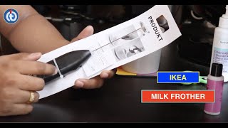 IKEA MILK FROTHER Review amp Battery Installation [upl. by Ogren]