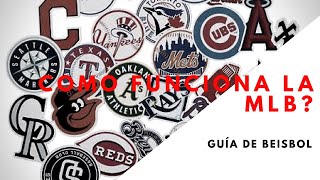 Como funcionan las ligas mayores de beisbol Guía sencilla [upl. by Attiuqaj]