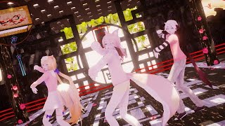 Gokuraku Jodo Dance  MMD  Crydiaa Senpaibuns Radd [upl. by Mehsah804]