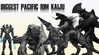 10 Biggest Kaiju in Pacific Rim [upl. by Erdried658]