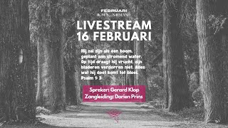 Jozua Alblasserdam  Dienst 16 februari Livestream [upl. by Adia]