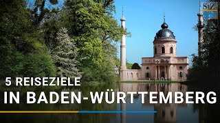 5 schöne Reiseziele für Deinen Urlaub in BadenWürttemberg [upl. by Martinic539]