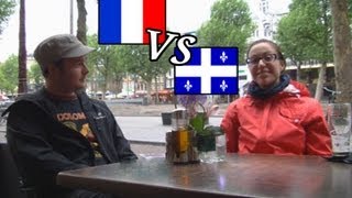 French in Quebec vs France interview en français with subtitles accent attitude history curses [upl. by Airdnahc282]