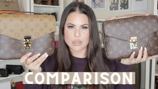 LOUIS VUITTON POCHETTE METIS COMPARISON  Jerusha Couture [upl. by Deth]