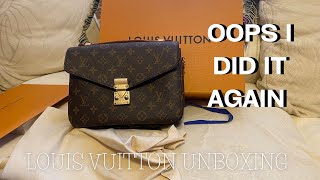 Pochette Metis Unboxing  Louis Vuitton Unboxing [upl. by Guibert359]