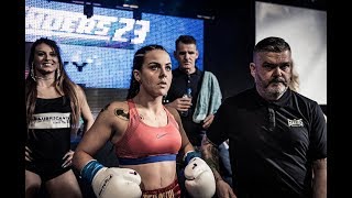 Brutal Female boxing Fight Jasmina Zapoczna vs Stevi Levy Contenders 26 – 60 kg world title [upl. by Camile]