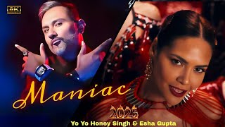 MANIAC  Bonus Track  fromquot Glory  I AM A MANIAC  HONEY SINGH NEW SONG​ esha HydraMusicSong [upl. by Annaeoj]