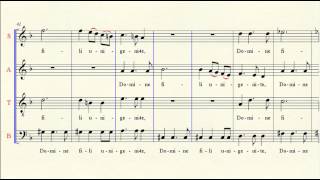 Accompaniment Gloria in D 7 Domine Fili unigenite  Vivaldi [upl. by Gladwin]